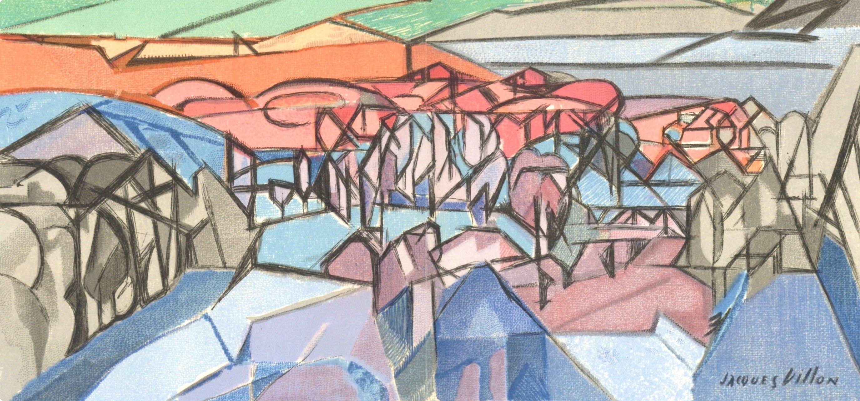 Jacques Villon, Composition, Jacques Villon ou l'Art Glorieux
