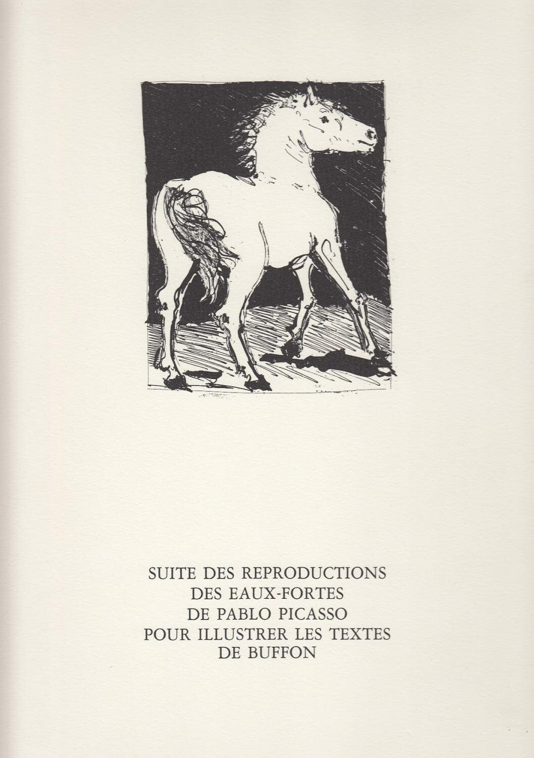 Pablo Picasso, La Langouste, Histoire naturelle, Limited Edition Lithograph