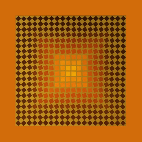 Victor Vasarely, Composition, CTA 102, Limited Edition Héliogravure