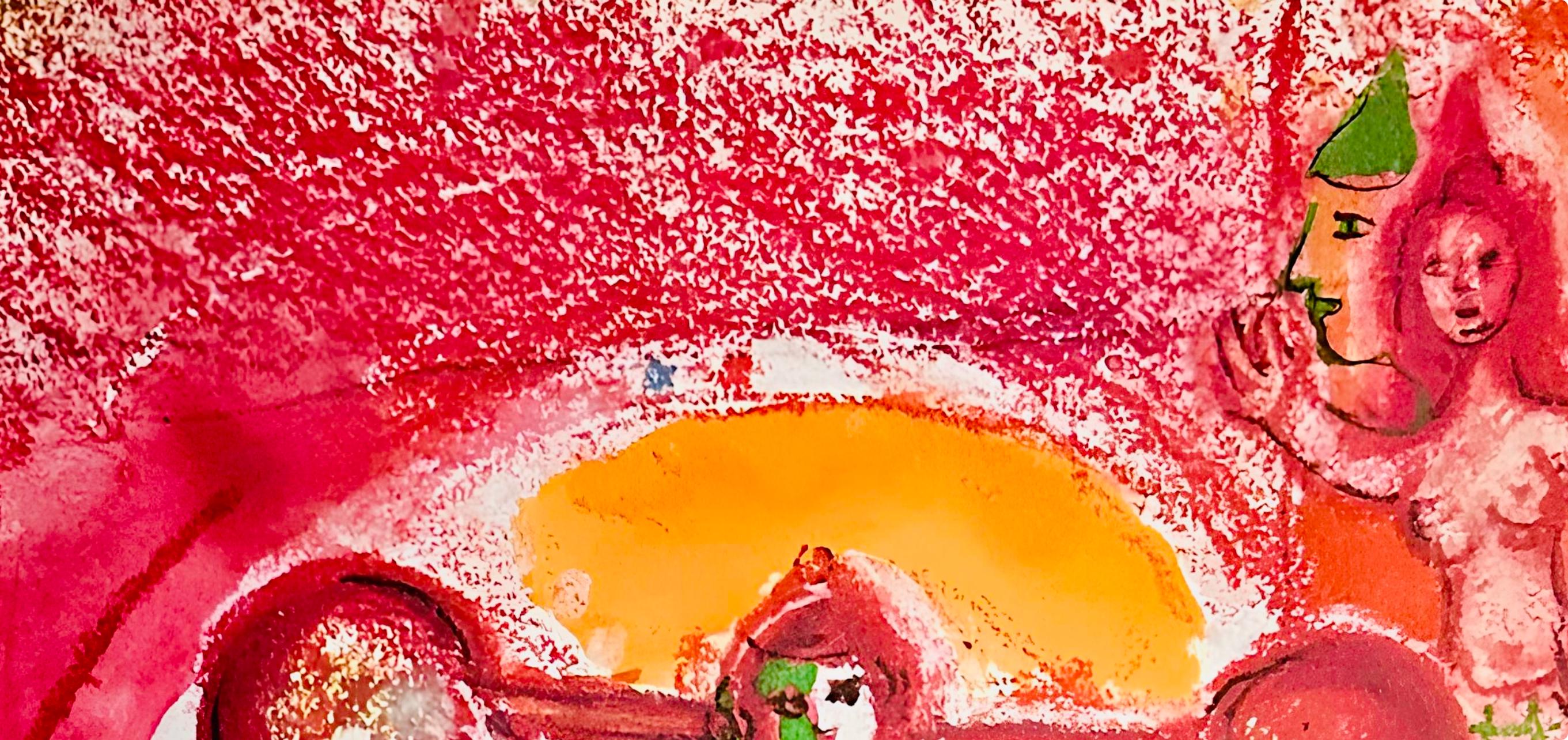 Marc Chagall, Composition, Le Cirque D'Izis,  avec quatre compositions originales de Marc Chagall, Limited Edition Lithograph