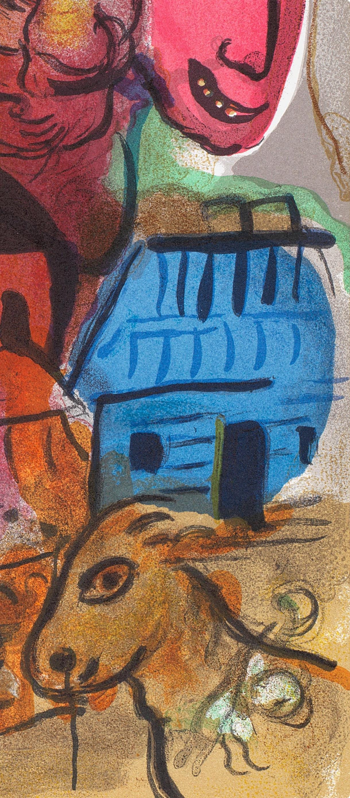 Marc Chagall, Composition (Cramer 80; Mourlot 572), XXe siècle, Limited Edition Lithograph