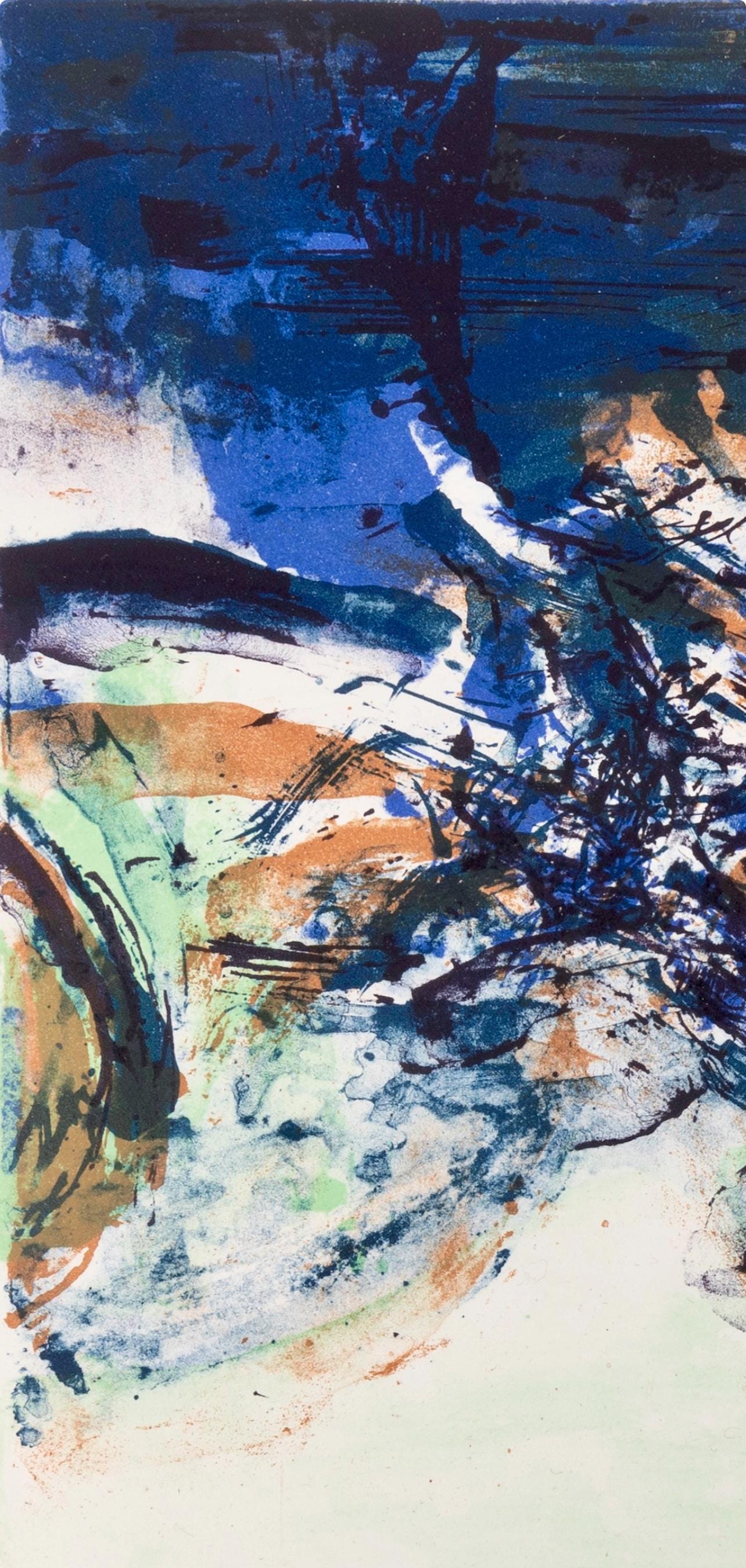 Zao Wou-Ki 赵无极, San Lazzaro et ses Amis, XXe Siècle, Limited Edition Lithograph
