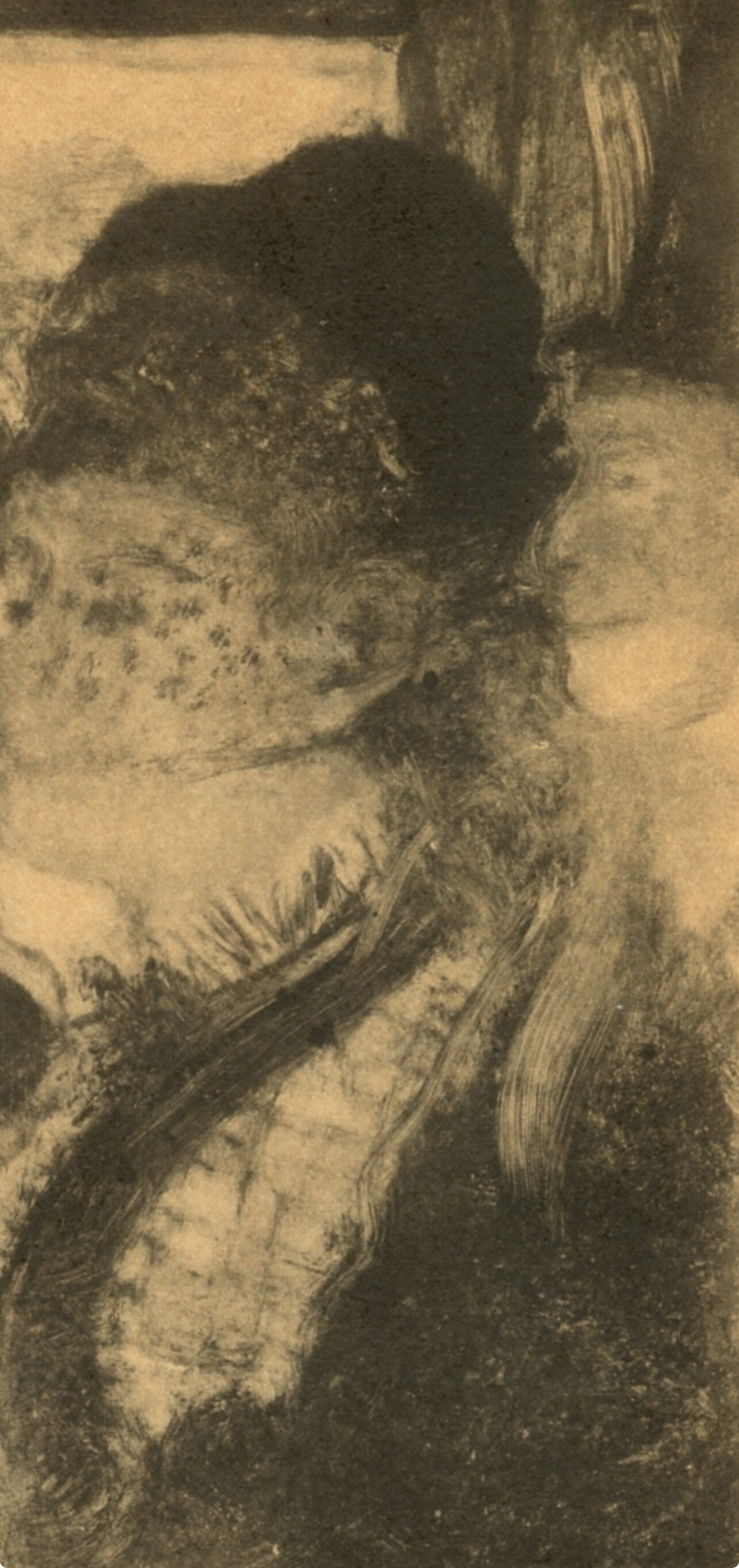 Edgar Degas, Dans l'Omnibus, E. Degas Monotypes, Limited Edition Monotype