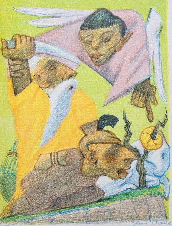 Jean Charlot, Composition, Limited Edition Lithograph