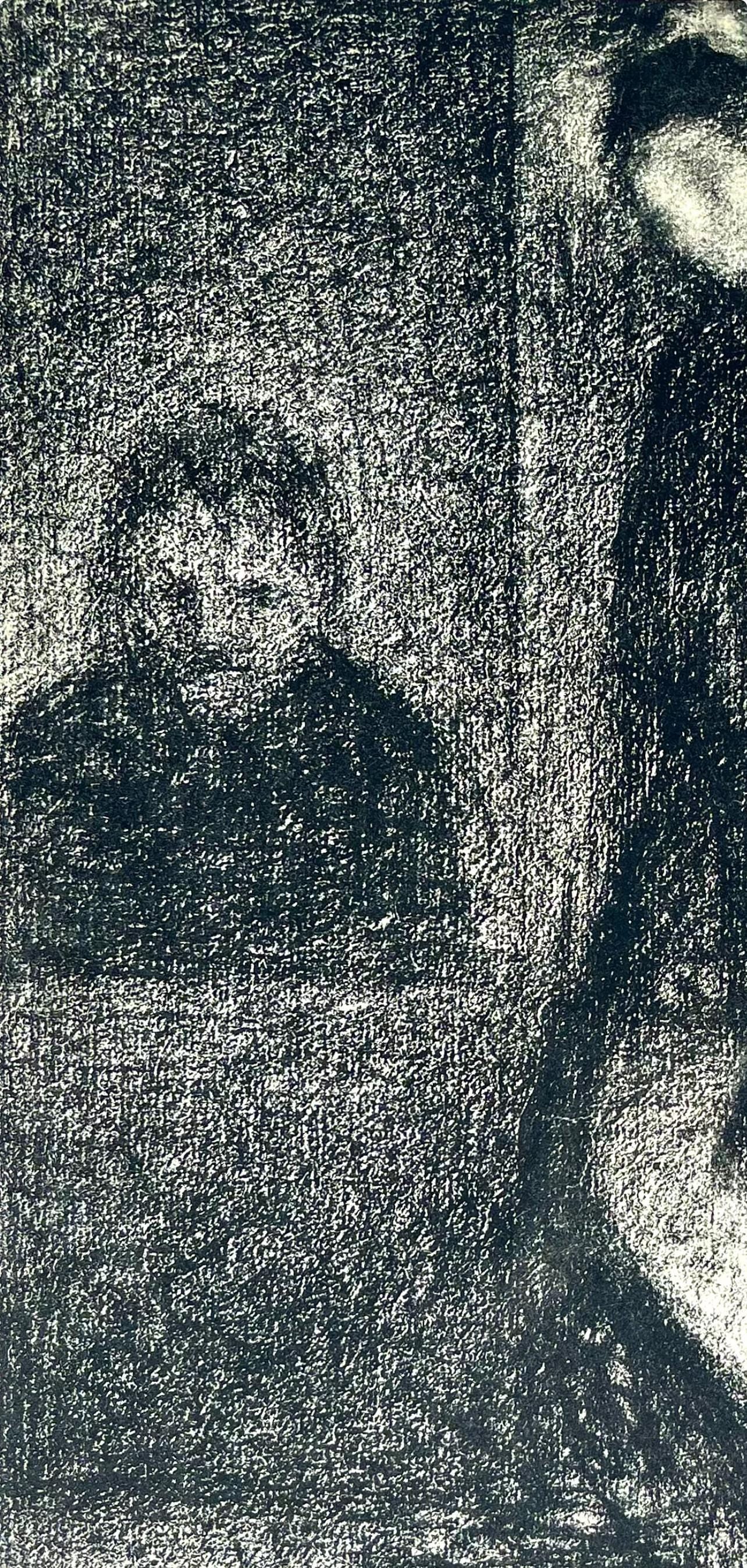Georges Seurat, Composition, Derrière le miroir, Limited Edition Lithograph