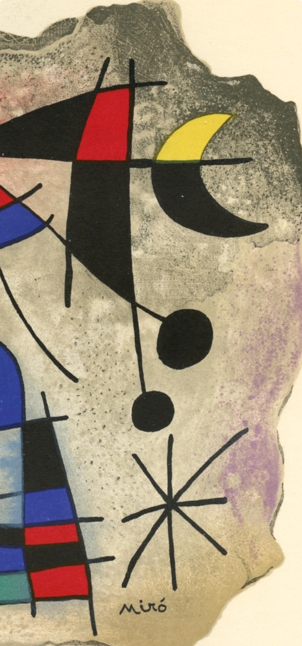 Joan Miró, Composition (Mourlot 206), Miró, Recent Paintings, Limited Edition Lithograph