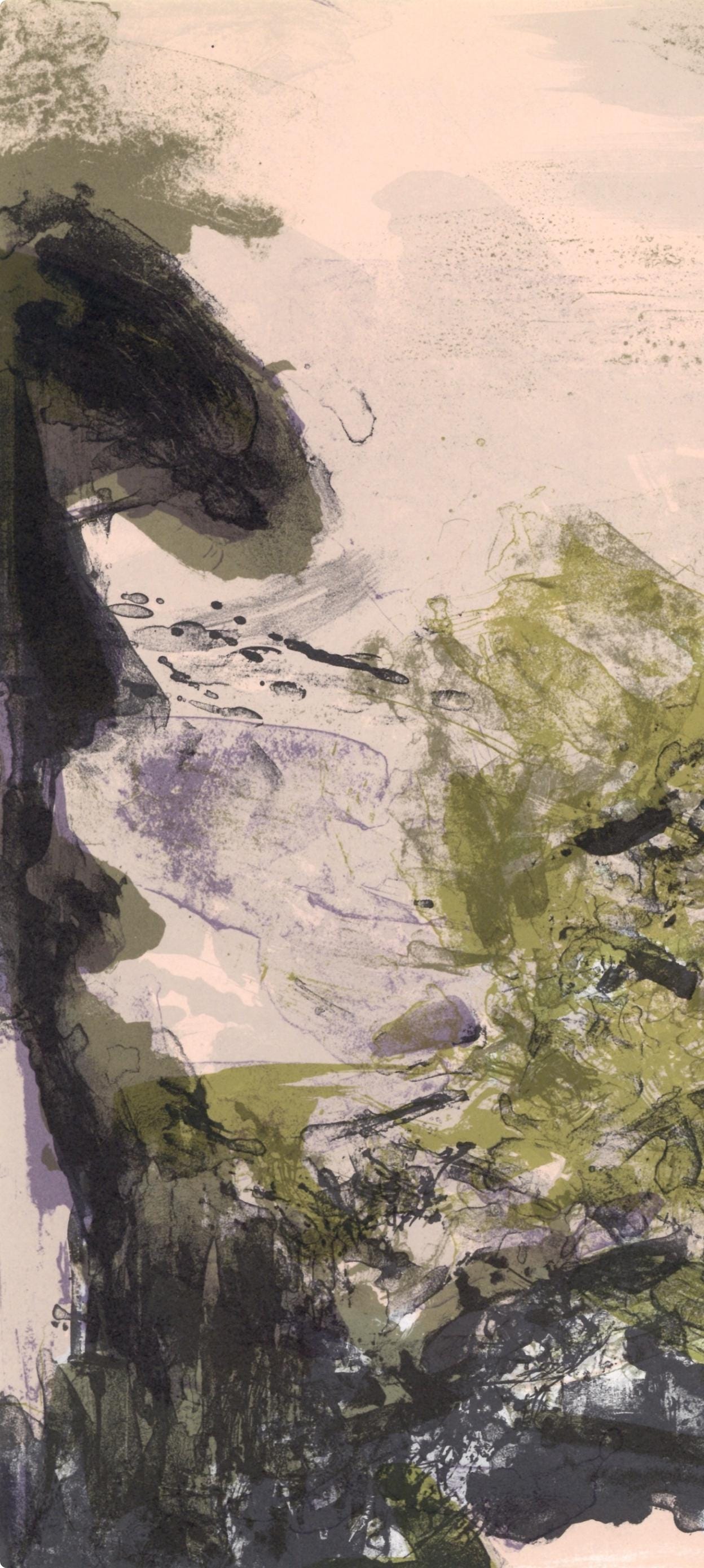 Zao Wou-Ki 赵无极, Composition, XXe siècle, Limited Edition Lithograph