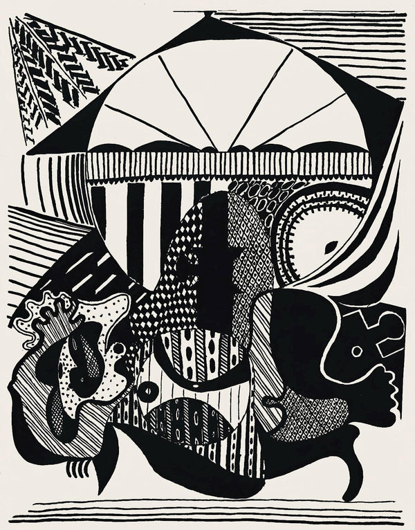 Pablo Picasso, Composition (Monod 10485), Hélène chez Archive de Illustrations de Pablo Picasso, Limited Edition Woodcut