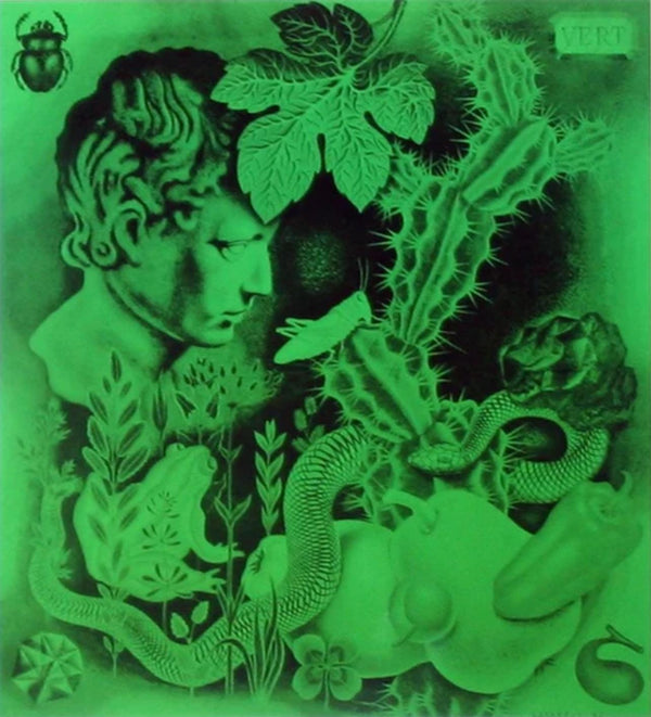 Victor Vasarely, Composition, Graphismes II, Limited Edition Héliogravure