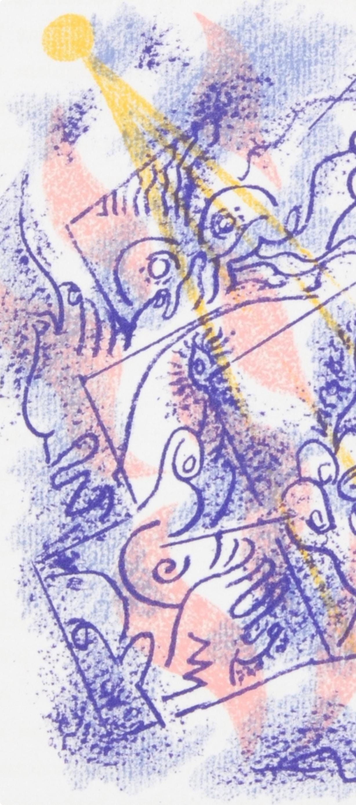 André Masson, Composition (Cramer 97), Une Étoile de Craie, Limited Edition Lithograph