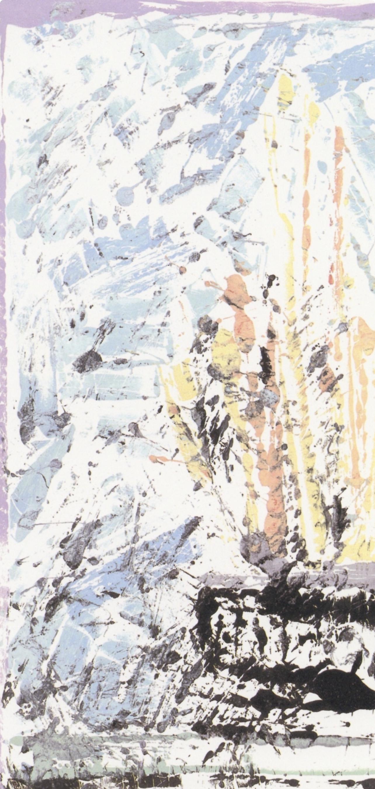 Jasper Johns, Composition, Jasper Johns, 17 Monotypes, Limited Edition Héliogravure
