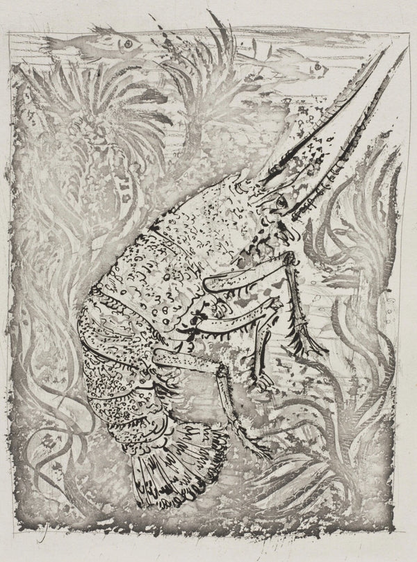 Pablo Picasso, La Langouste, Histoire naturelle, Limited Edition Lithograph