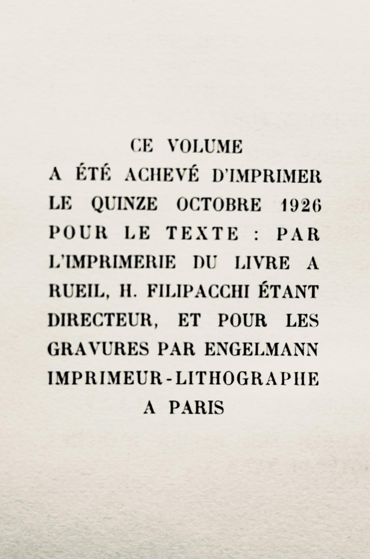 Robert Delaunay, La Tour et la femme (Habasque 720-728), Allo! Paris!, Limited Edition Lithograph
