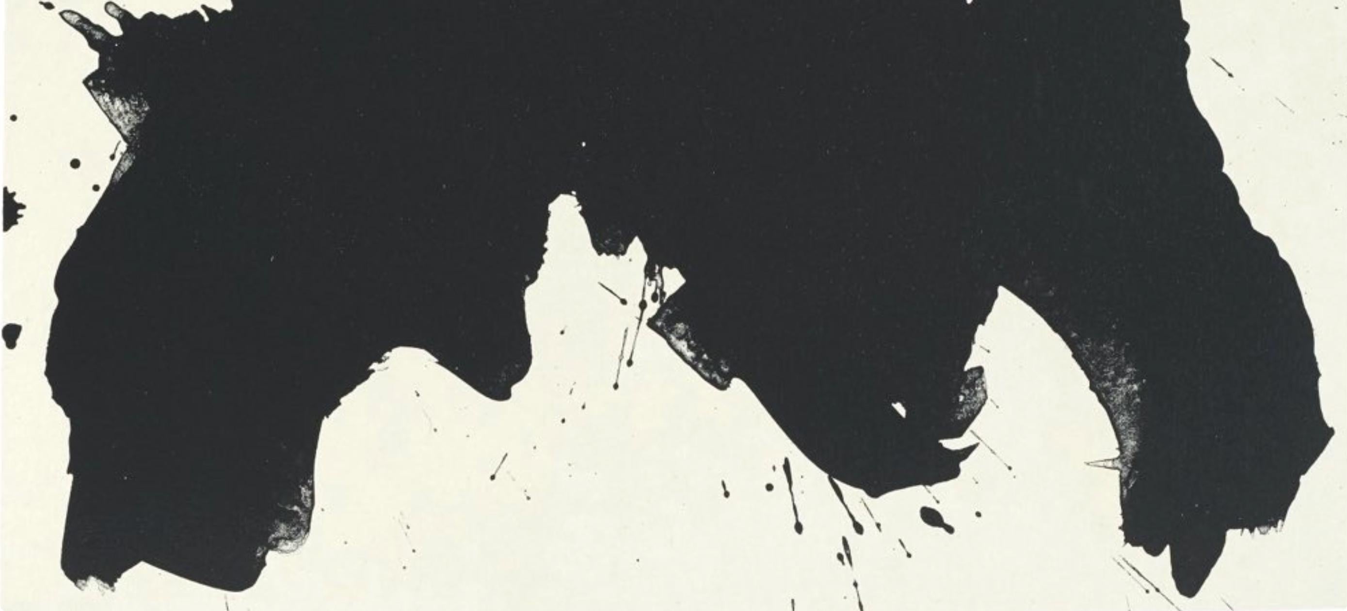 Robert Motherwell, Composition (Belknap 354-380; Engberg/Banach 415-441), Three Poems, Limited Edition Lithograph