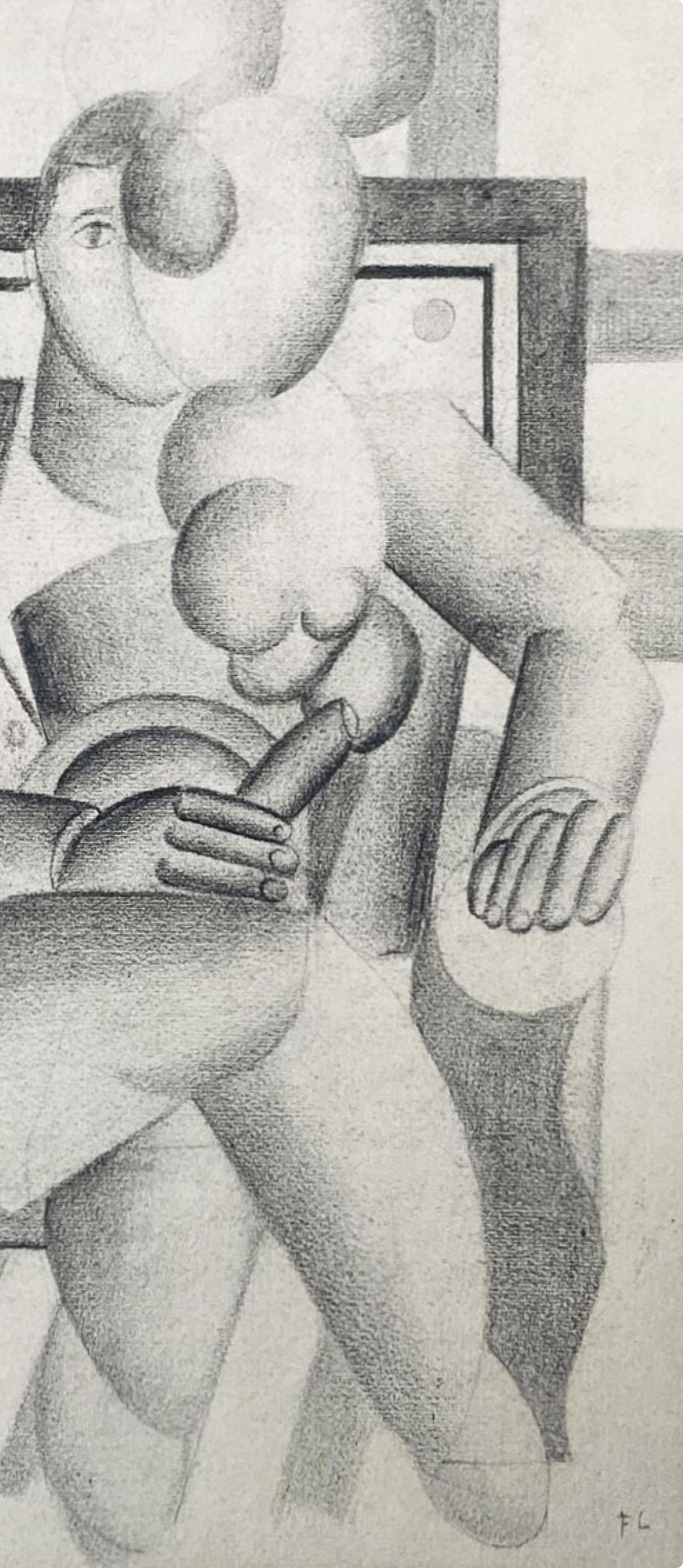 Fernand Léger, Composition, Contrastes, Limited Edition Lithograph