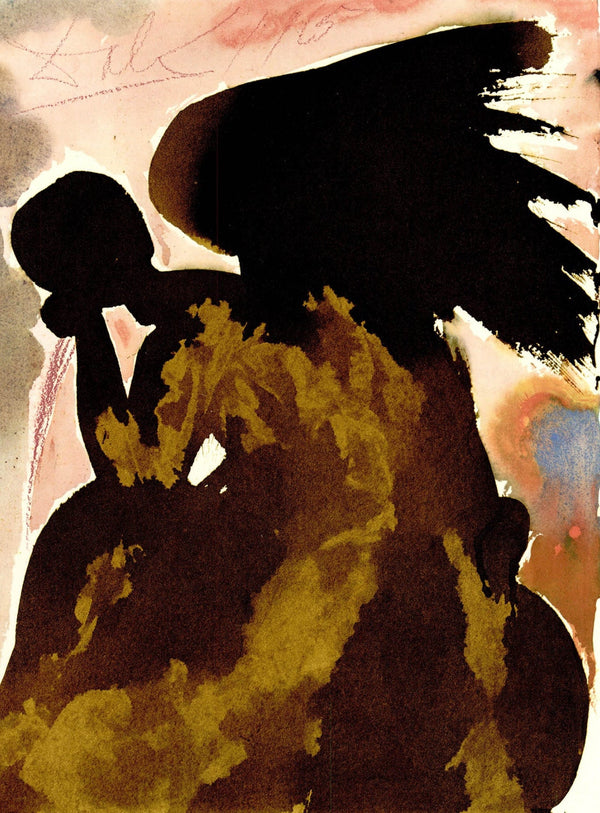 Salvador Dali, Composition (Michler/Löpsinger 1600; Field 69-3), Biblia Sacra, Limited Edition Lithograph