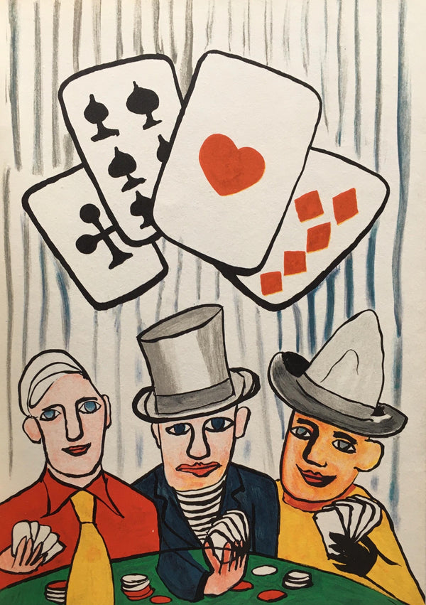 Alexander Calder, Composition, Derrière le miroir, Limited Edition Lithograph