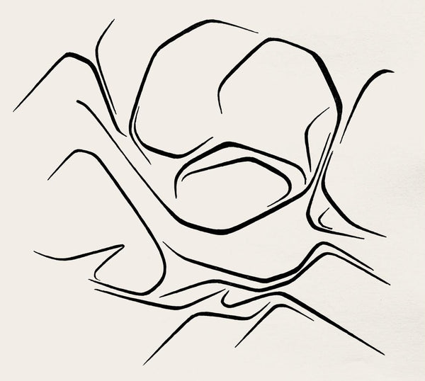 Pablo Palazuelo, Composition, Derrière le miroir, Limited Edition Lithograph