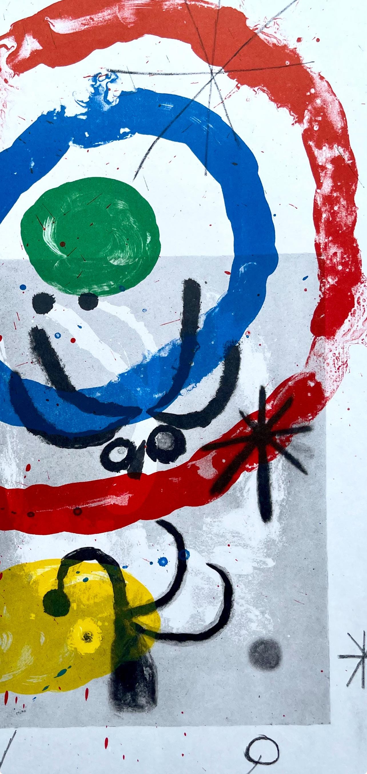 Joan Miró, Composition (Cramer 102; Mourlot 428-449), Derrière le miroir, Limited Edition Lithograph