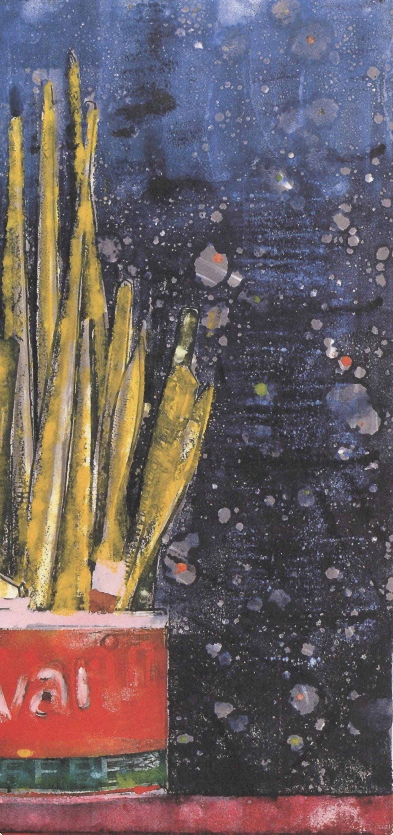 Jasper Johns, Composition, Jasper Johns, 17 Monotypes, Limited Edition Héliogravure