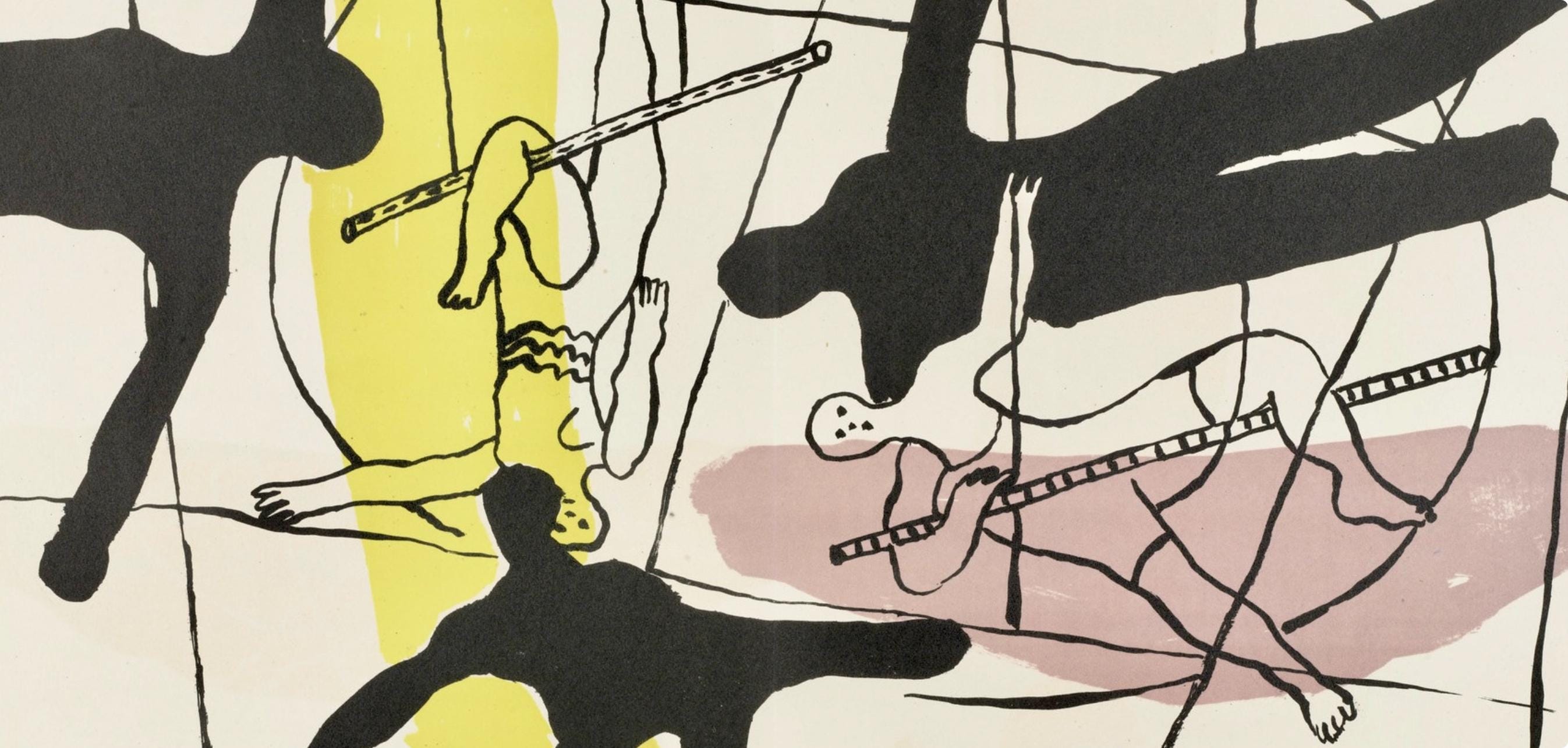 Fernand Léger, Composition, Cirque, Lithographies Originales, Limited Edition Lithograph