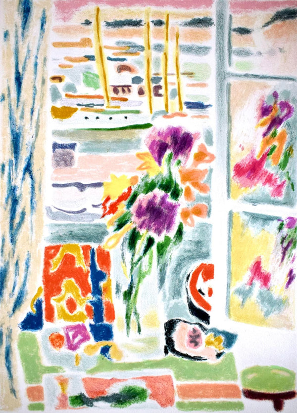 Jules Cavaillès, Composition, Les Peintres mes amis, Limited Edition Lithograph