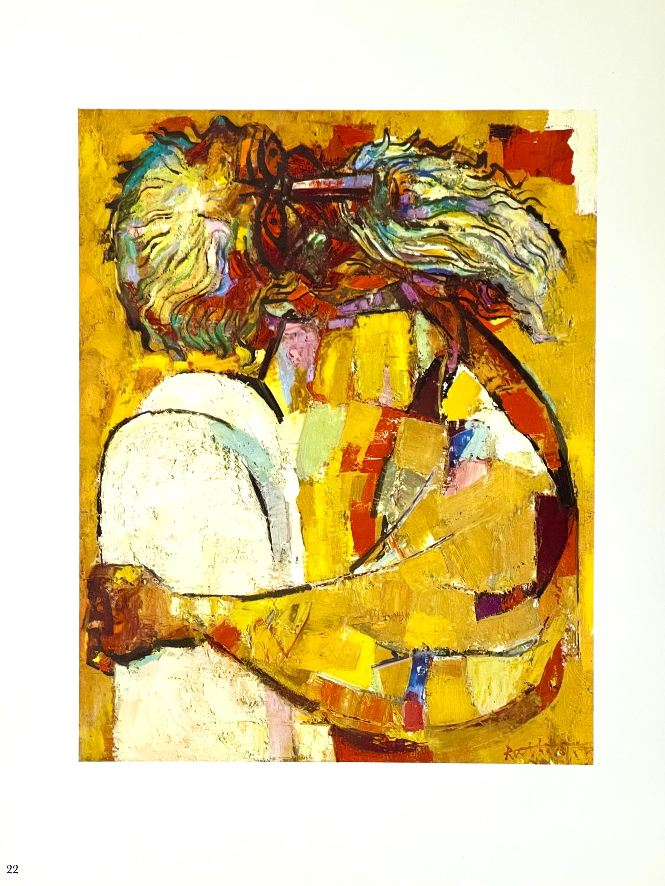 Abraham Rattner, Moses, Limited Edition Lithograph