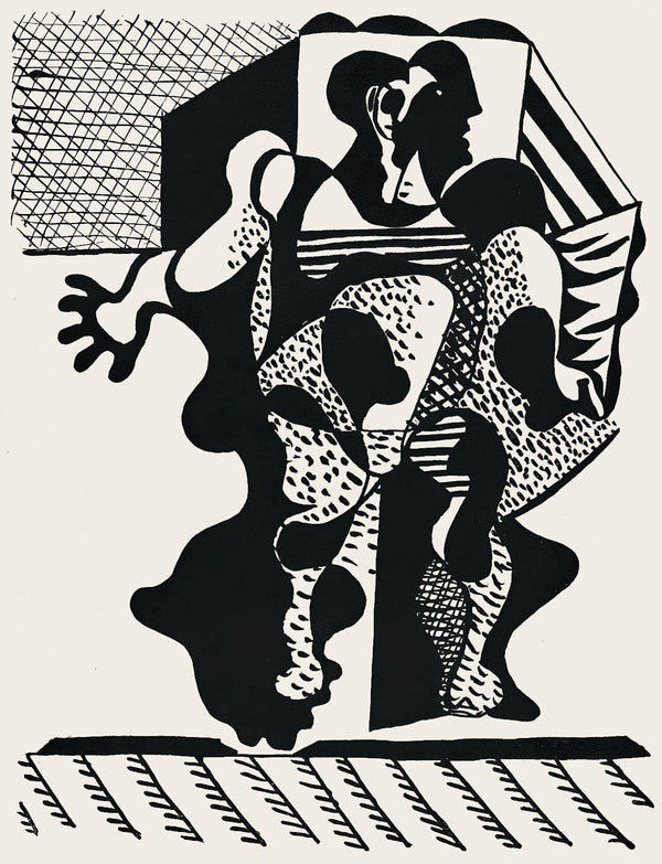 Pablo Picasso, Composition (Monod 10485), Hélène chez Archive de Illustrations de Pablo Picasso, Limited Edition Woodcut