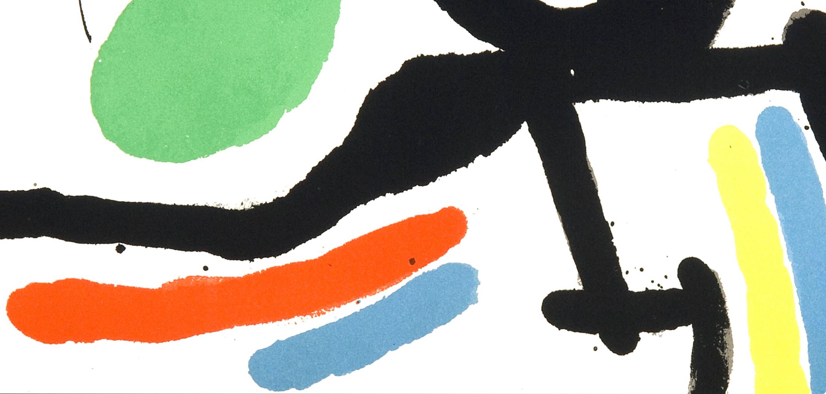 Joan Miró, Composition (Mourlot 872-881; Cramer 164), El tapís de Tarragona, Limited Edition Lithograph