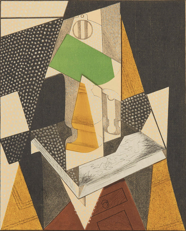 Juan Gris, La Lampe (Kahnweiler 1969), Au Soleil du Plafond, Limited Edition Lithograph