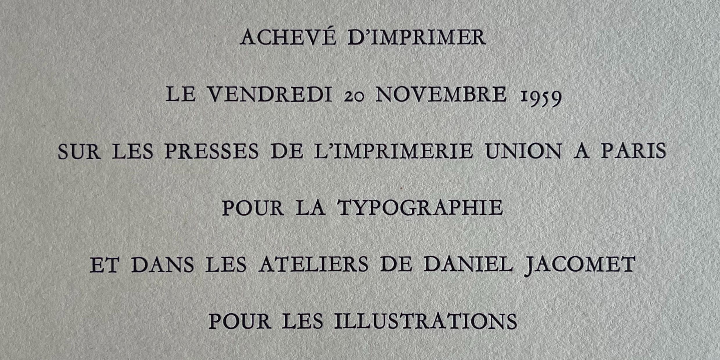 Jean Lurçat, Le Sagitaire (Sagittarius), Les Signes du zodiaque, Limited Edition Lithograph