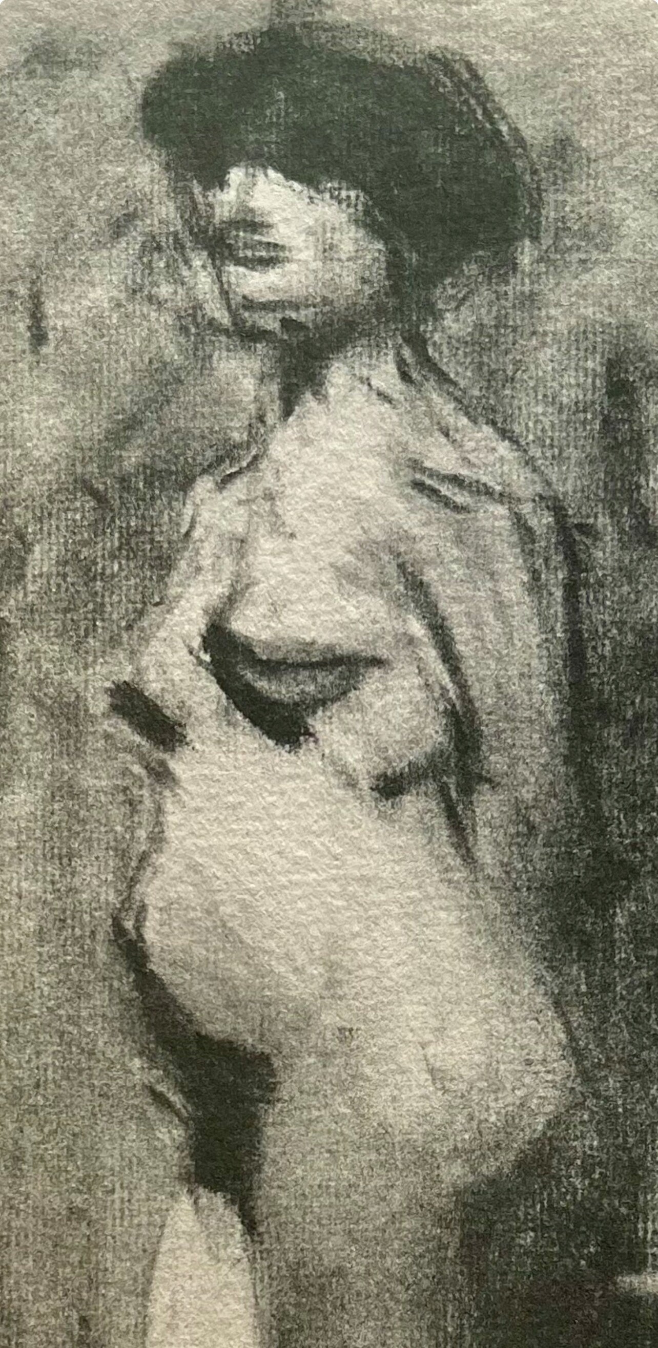 Albert Marquet, Nu. Fusain, Marquet, Limited Edition Lithograph