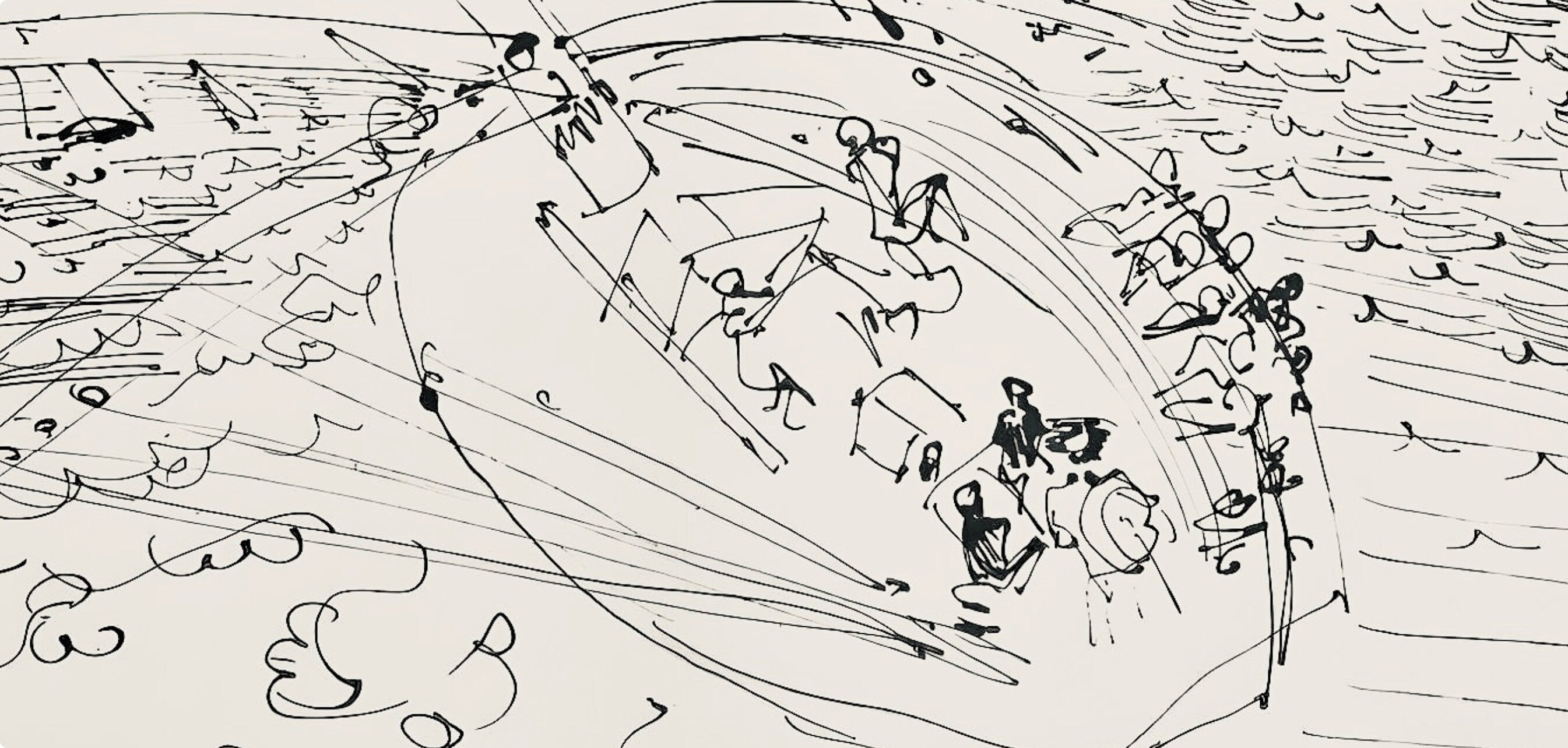 Raoul Dufy, Composition, Les Côtes Normandes, Limited Edition Lithograph