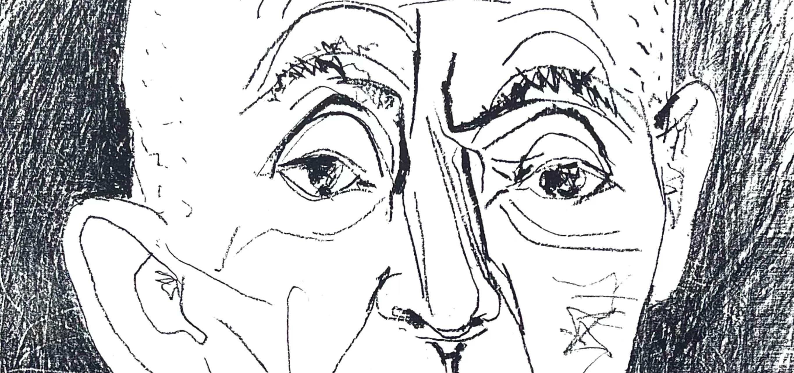 Pablo Picasso, Composition, Picasso Lithographs Since 1945, Cincinnati Art Museum, Limited Edition Lithograph