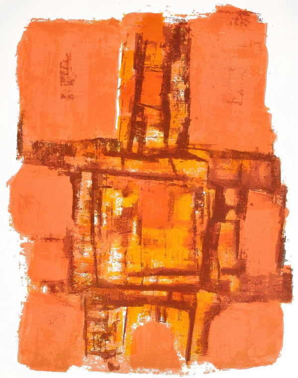 Orlando Pelayo, Composition, Œuvres complètes d'Albert Camus, Limited Edition Lithograph