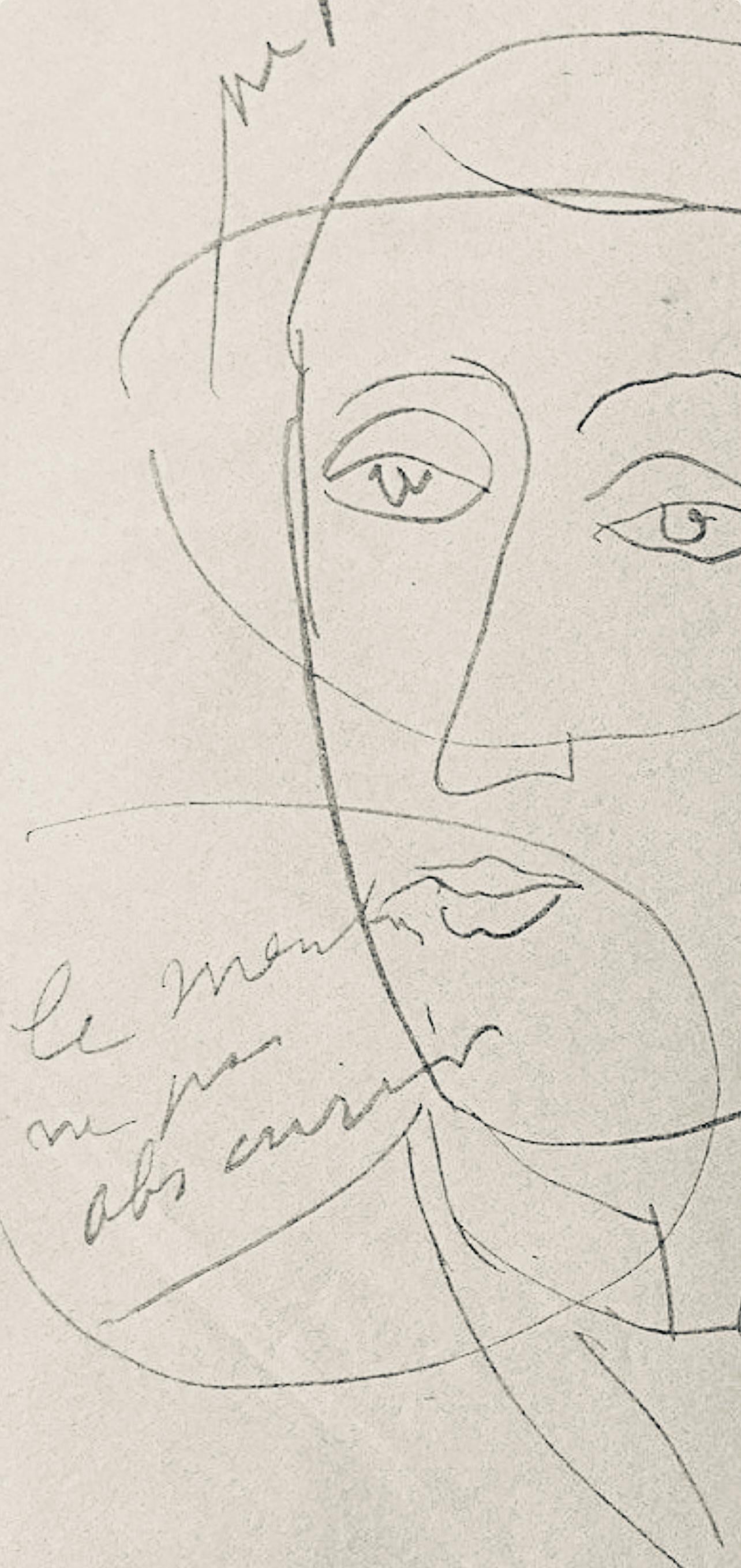 Henri Matisse, Composition, Dessins de Matisse, Hommage nº2, Limited Edition Lithograph