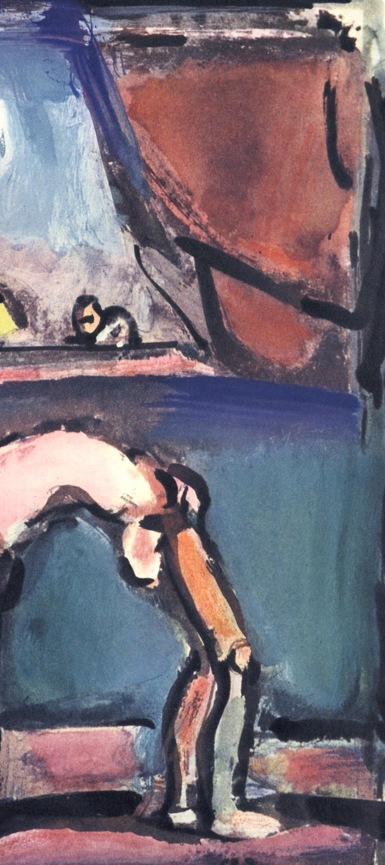 Georges Rouault, Composition, Divertissement, Limited Edition Lithograph