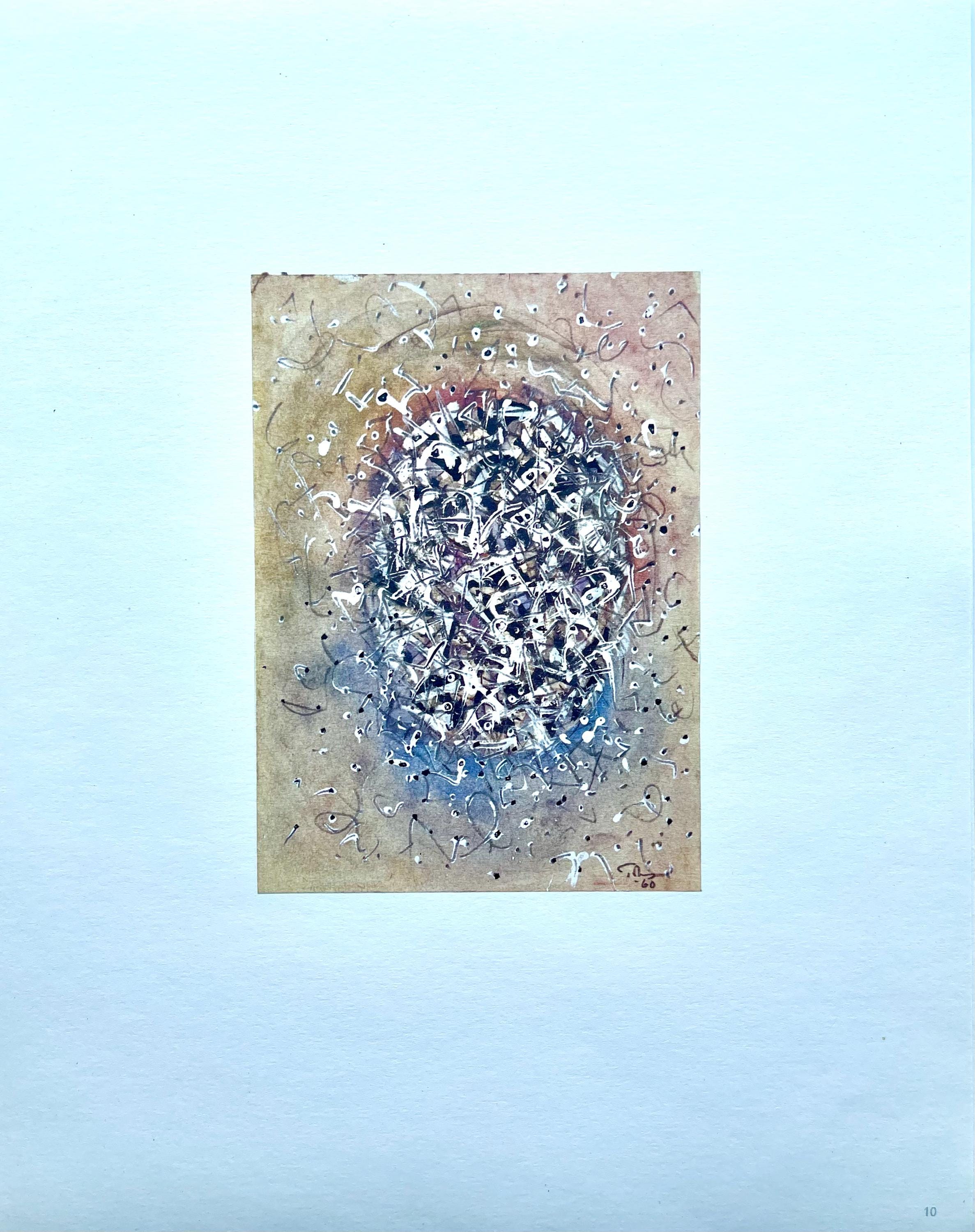 Mark Tobey, Composition, Mark Tobey, Peintres d'aujourd'hui, Limited Edition Lithograph