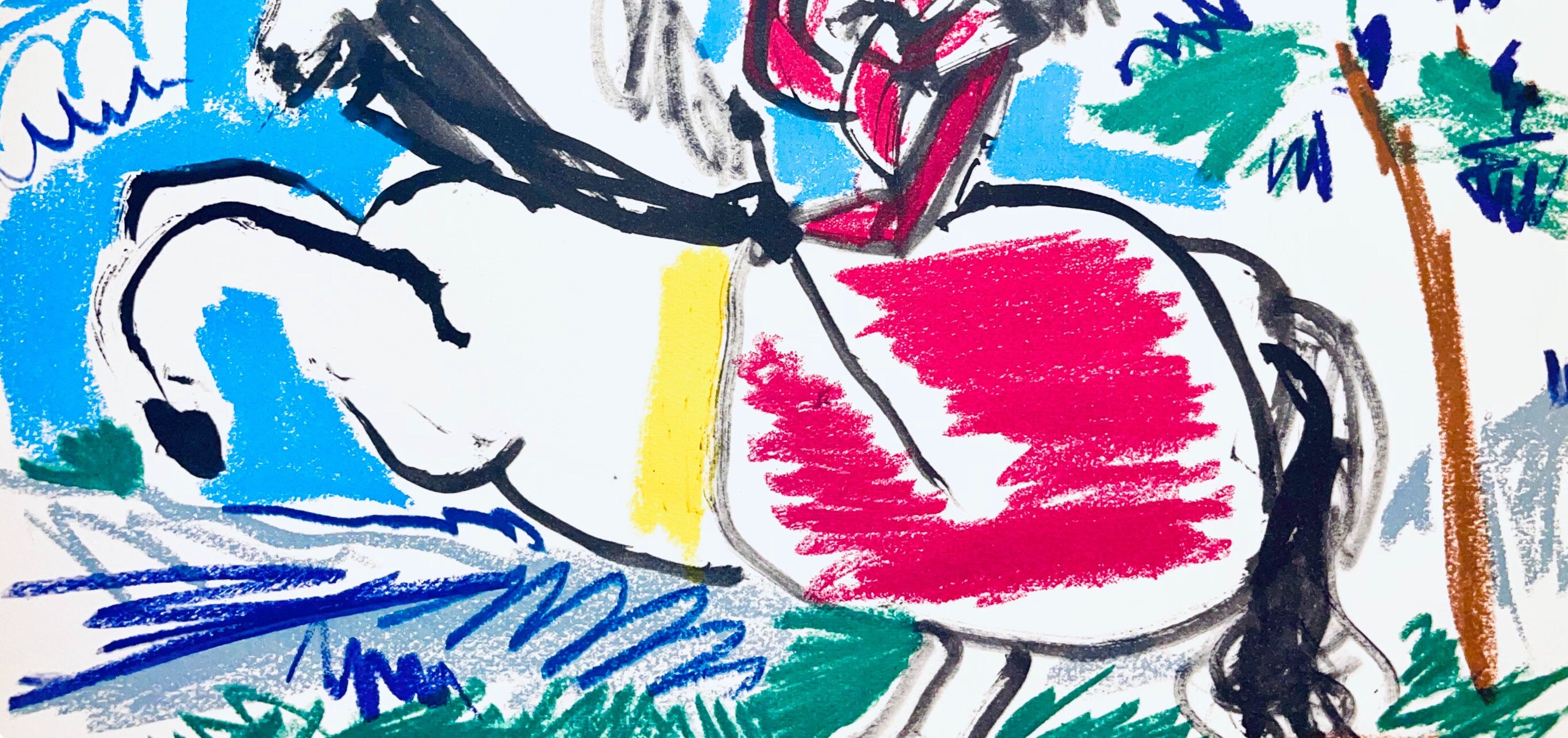 Pablo Picasso, Composition (Bloch 1276; Czwiklitzer 23), Toros y Toreros, Limited Edition Lithograph