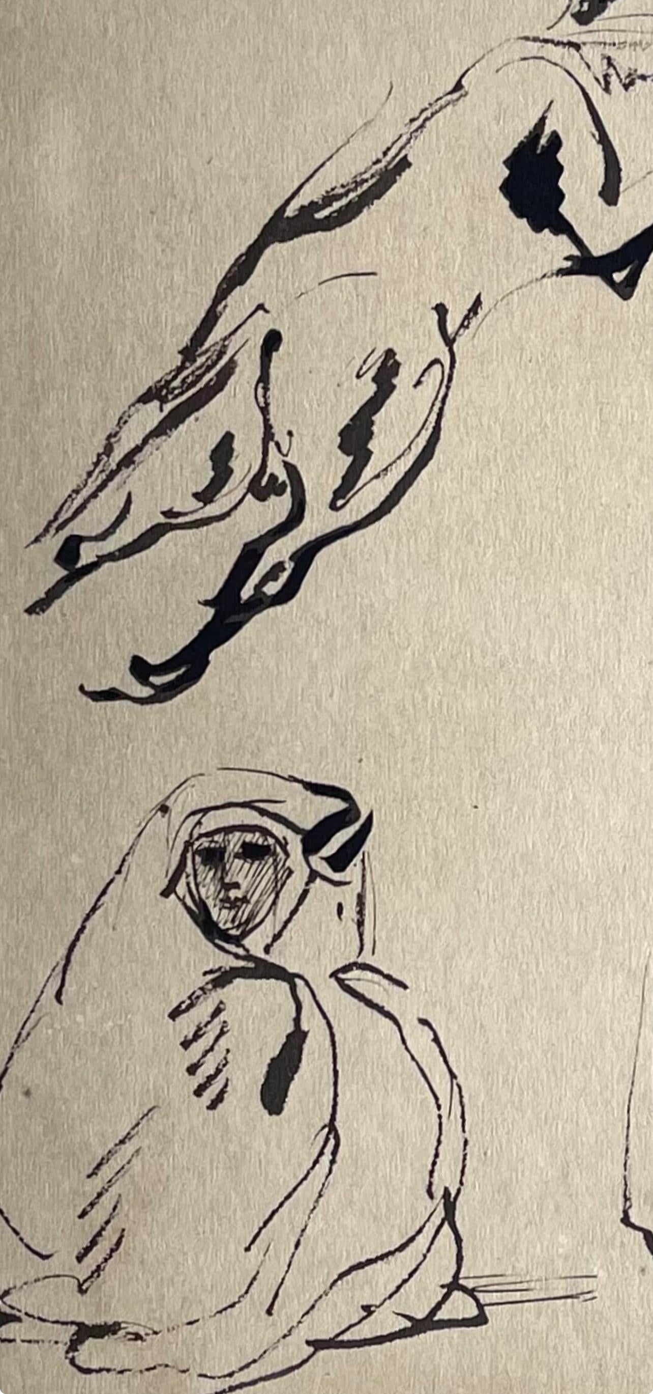 Eugène Delacroix, Composition, Trente et un Dessins et Aquarelles du Maroc, Limited Edition Lithograph