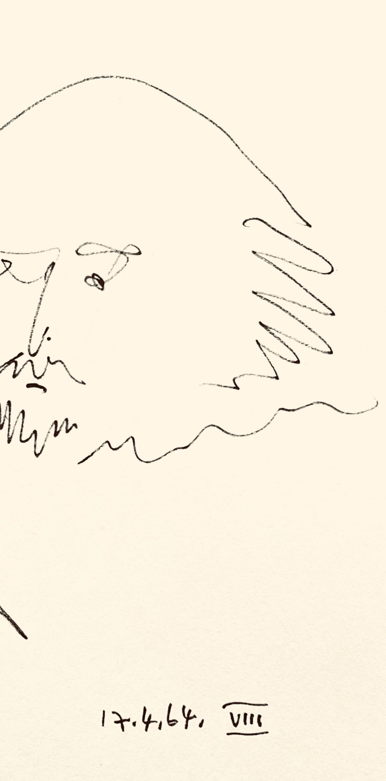 Pablo Picasso, Shakespeare VIII (Bloch 1197), Picasso-Aragon Shakespeare, Limited Edition Lithograph