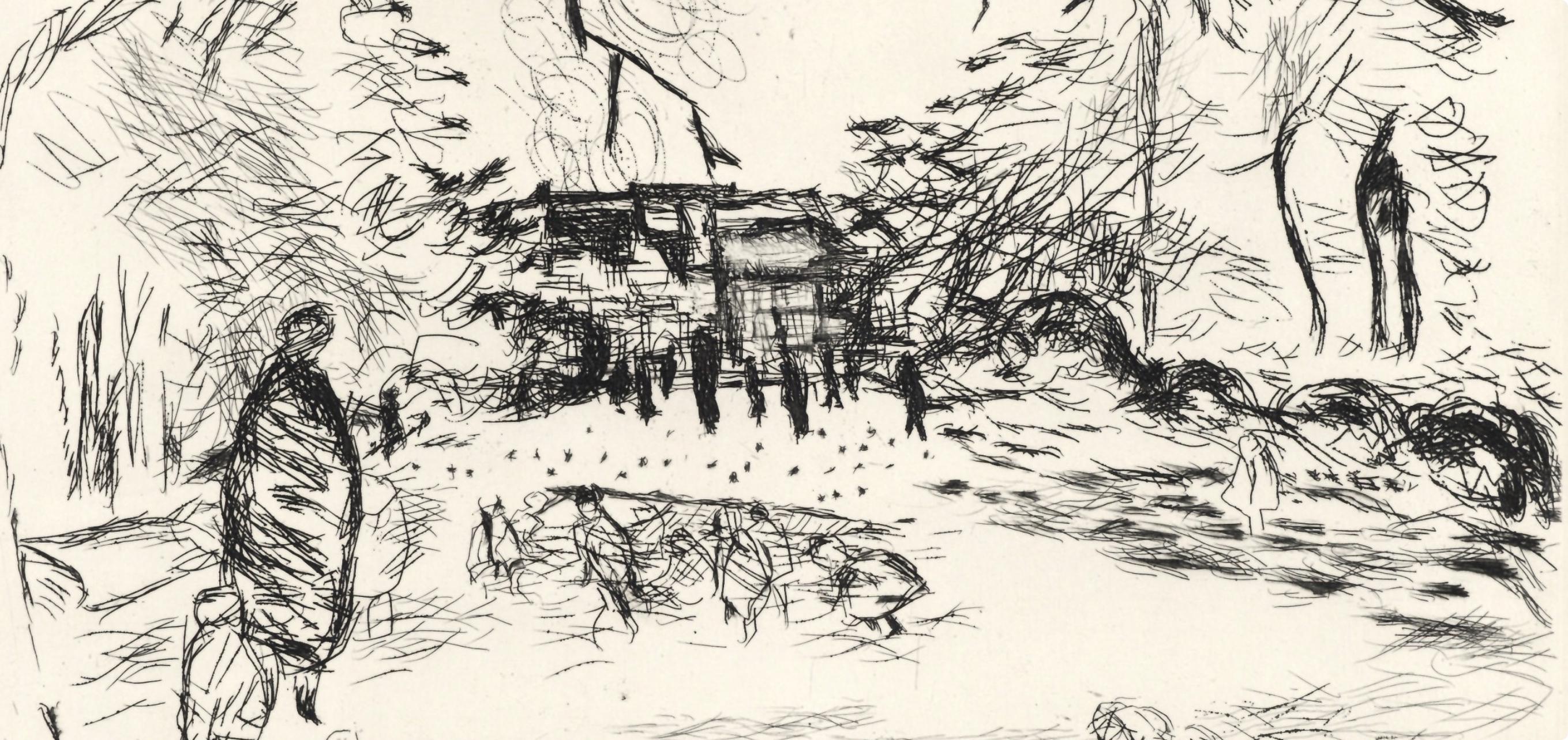 Pierre Bonnard, Le Parc Monceau, A La gloire à Paris, Limited Edition Etching