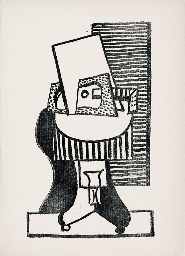 Pablo Picasso, Composition (Horodisch: No. D5; Orozco No. 17), Feu de Joie, Limited Edition Woodcut