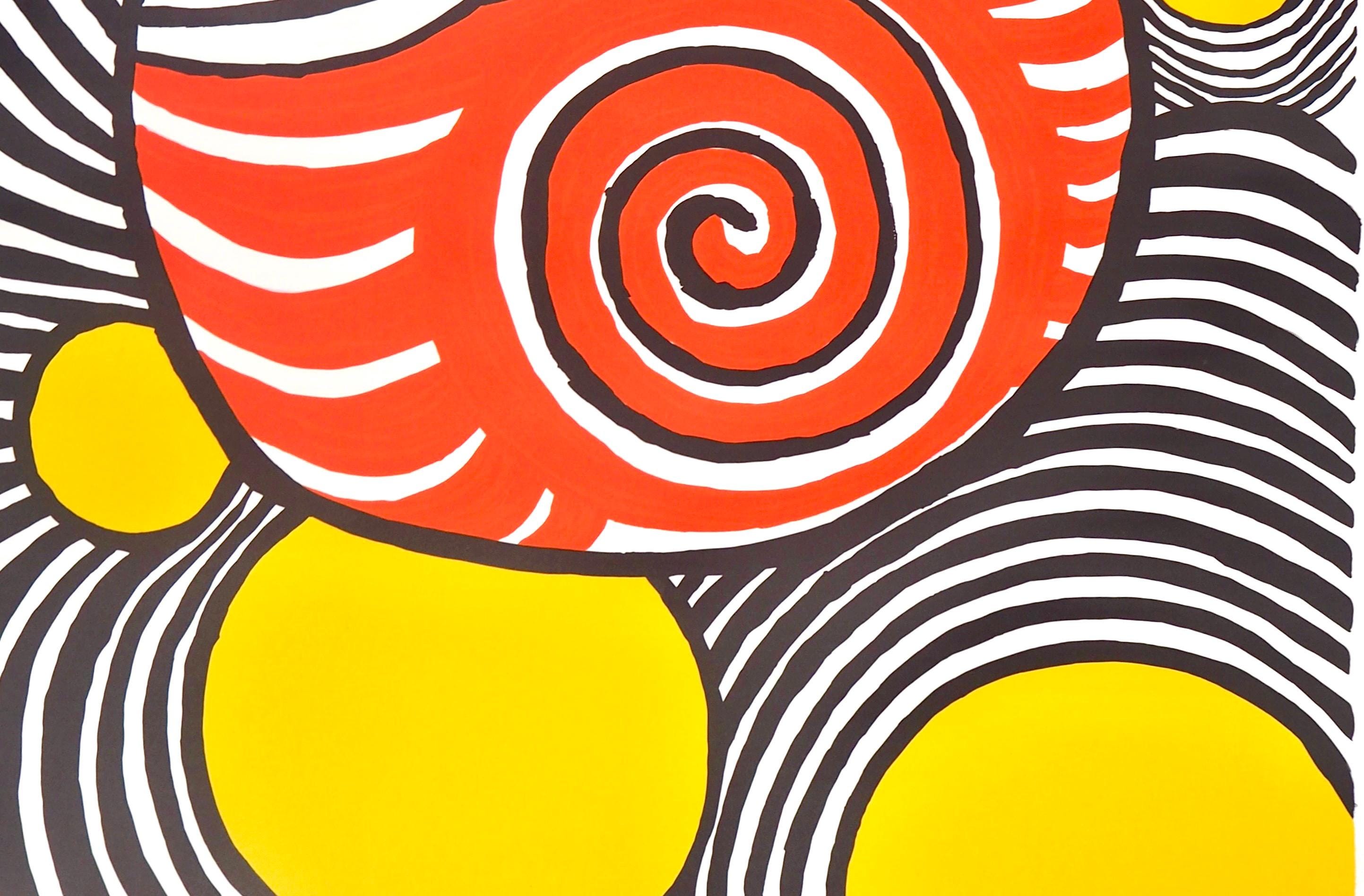 Alexander Calder, Clown, Limited Edition Lithograph