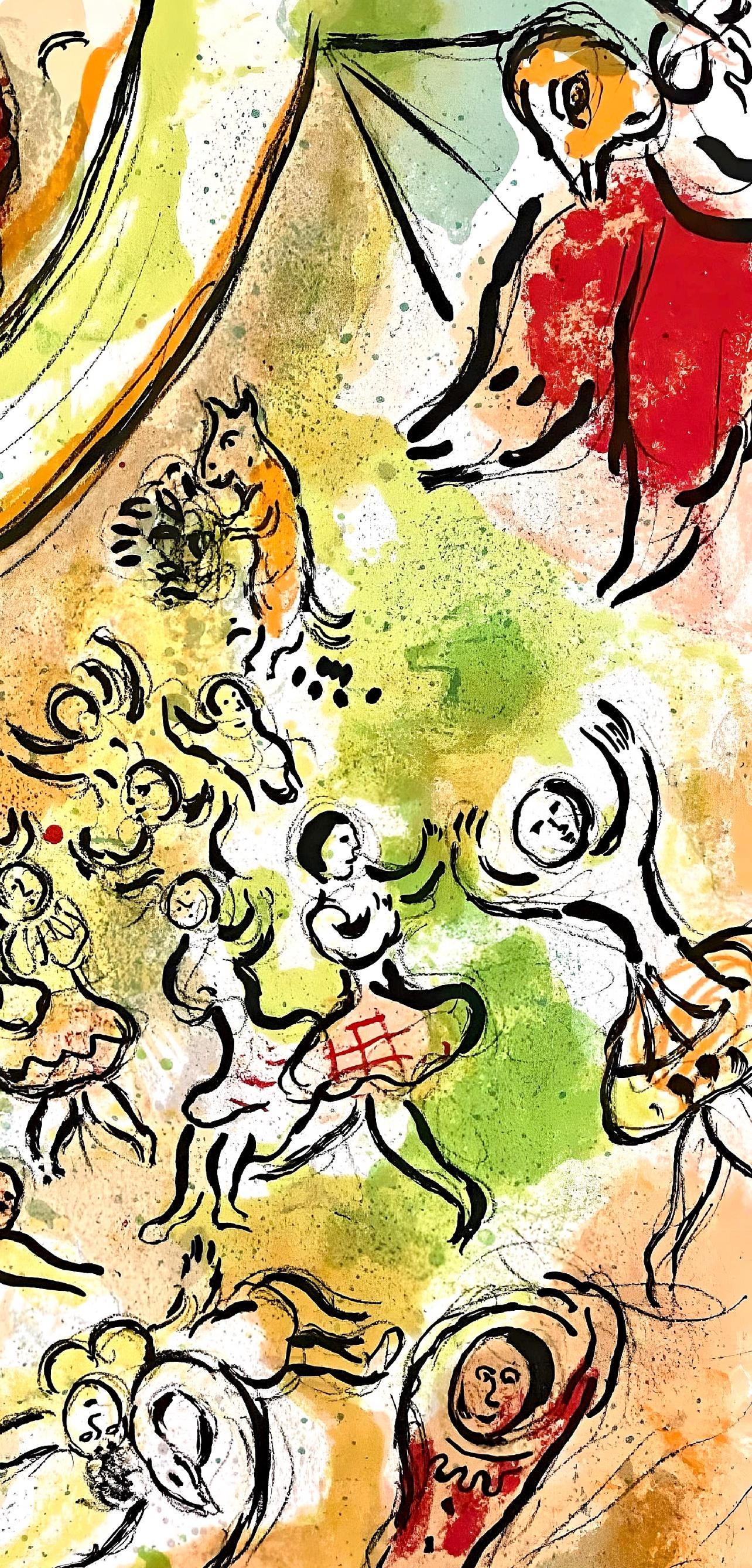 Marc Chagall, Composition (Cramer 61), Le Plafond de l'Opéra de Paris, Limited Edition Lithograph