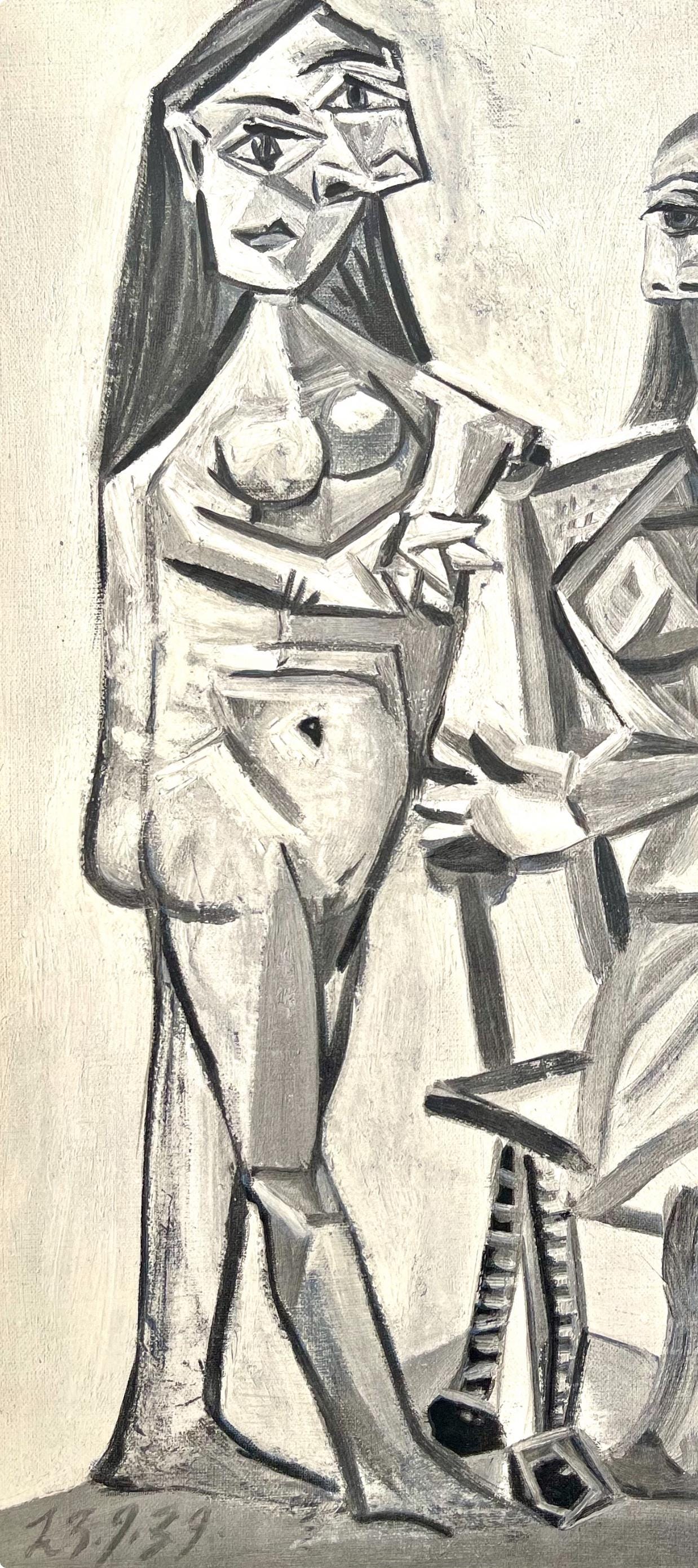 Pablo Picasso, Composition (Cramer 88), Dans l'Atelier de Picasso, Limited Edition Lithograph