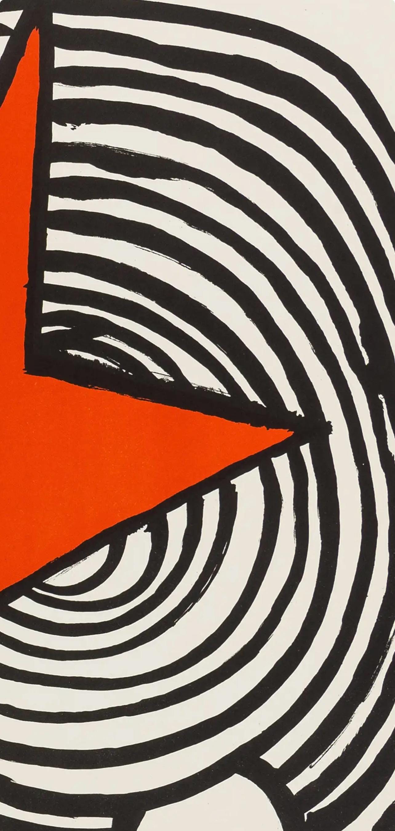 Alexander Calder, Composition, Derrière le miroir, Limited Edition Lithograph