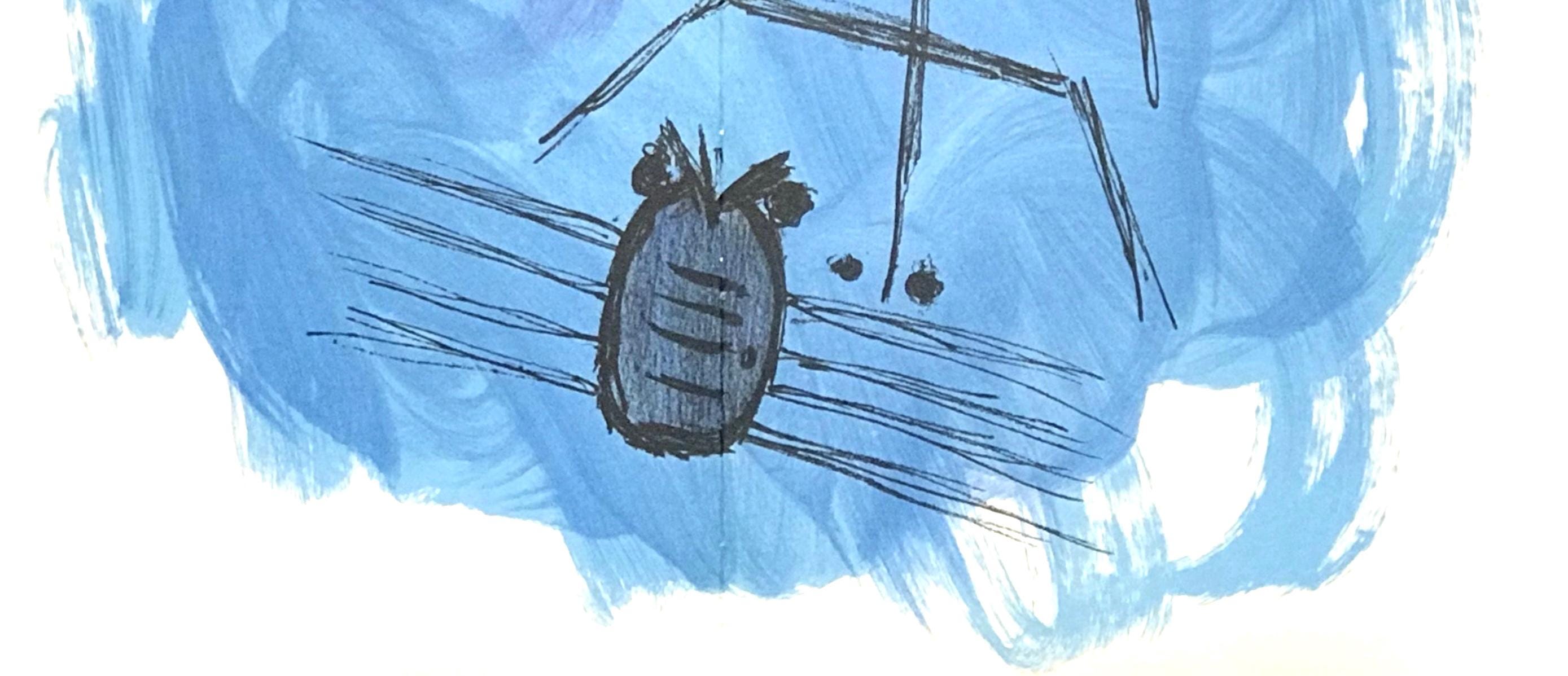 Vassilakis Takis (Τάκις), Composition, Hommage à Aimé et Marguerite Maeght, Derrière le miroir, Limited Edition Lithograph