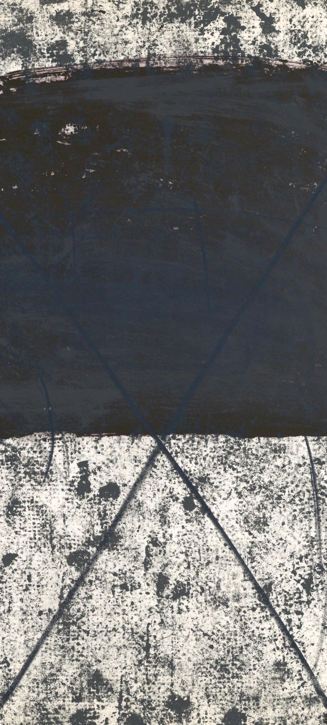 Antoni Tàpies, Composition, Derrière le miroir, Limited Edition Lithograph