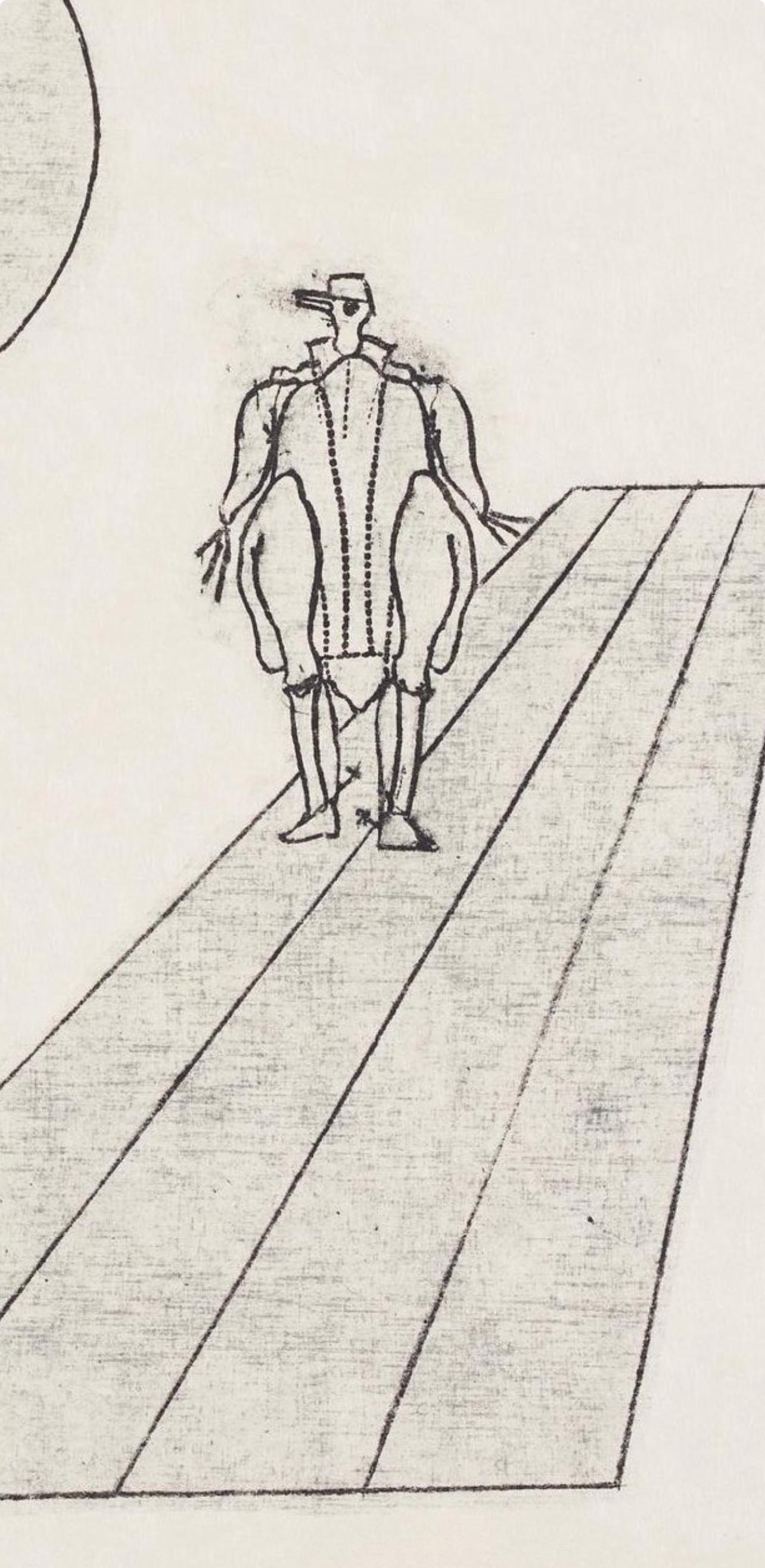 Max Ernst, Composition (Spies/Leppien 218), La Ballade du Soldat, Limited Edition Lithograph